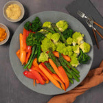 Grand plateau de Crudités et trempette maison-AvecPlaisirs Chefs Traiteurs