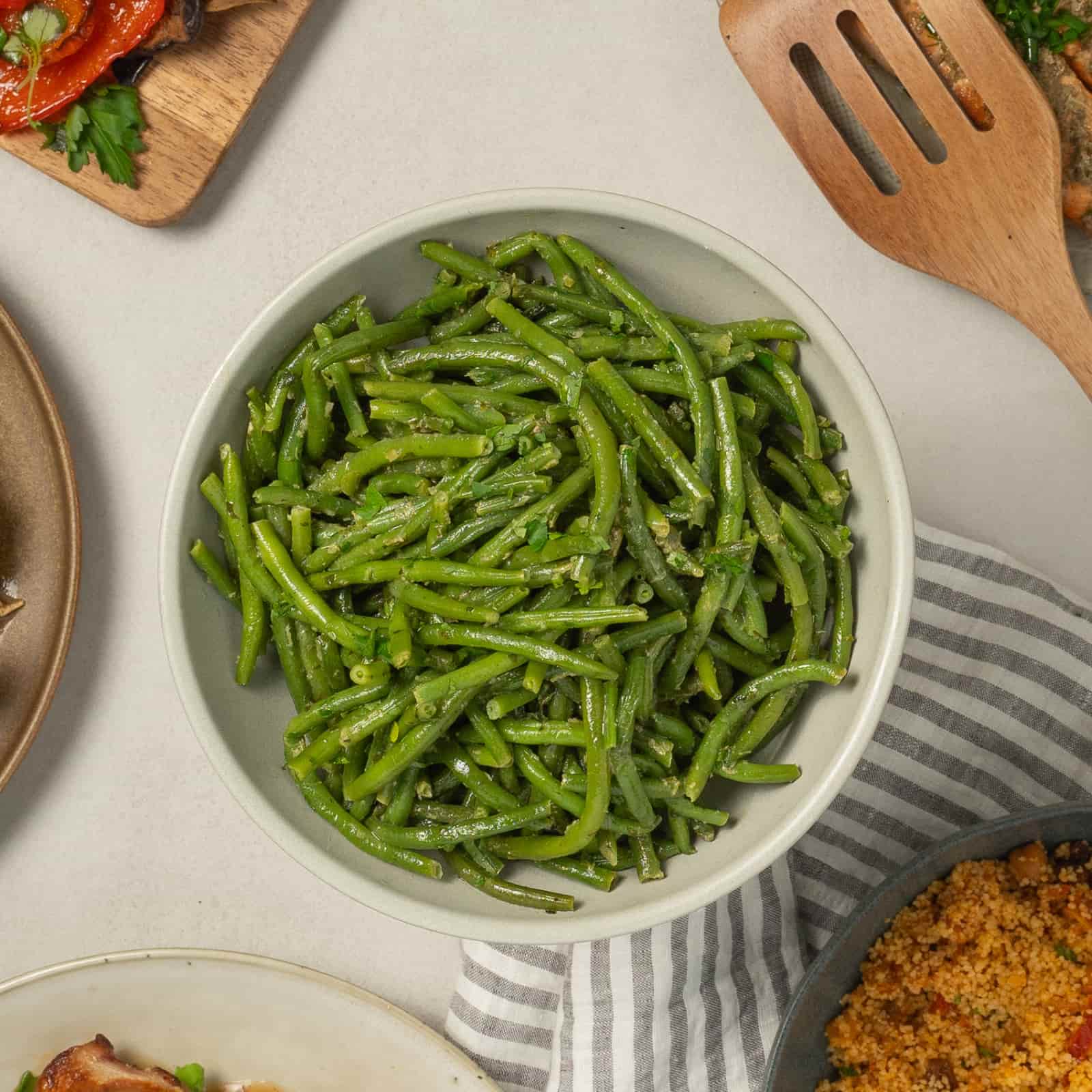 Haricots verts sautés à réchauffer-Traiteur Avec Plaisirs