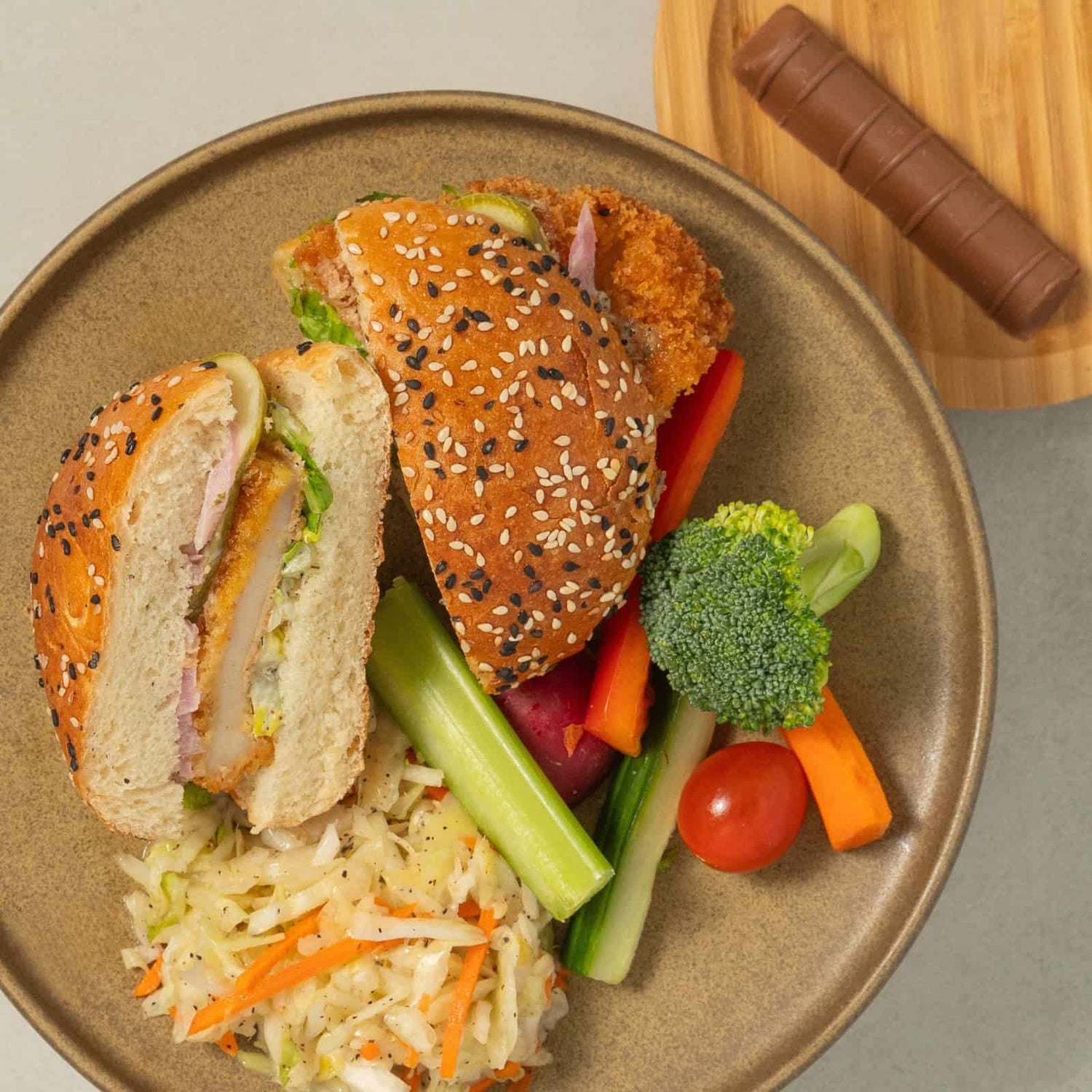 Pratico au Poulet croustillant-Traiteur Avec Plaisirs