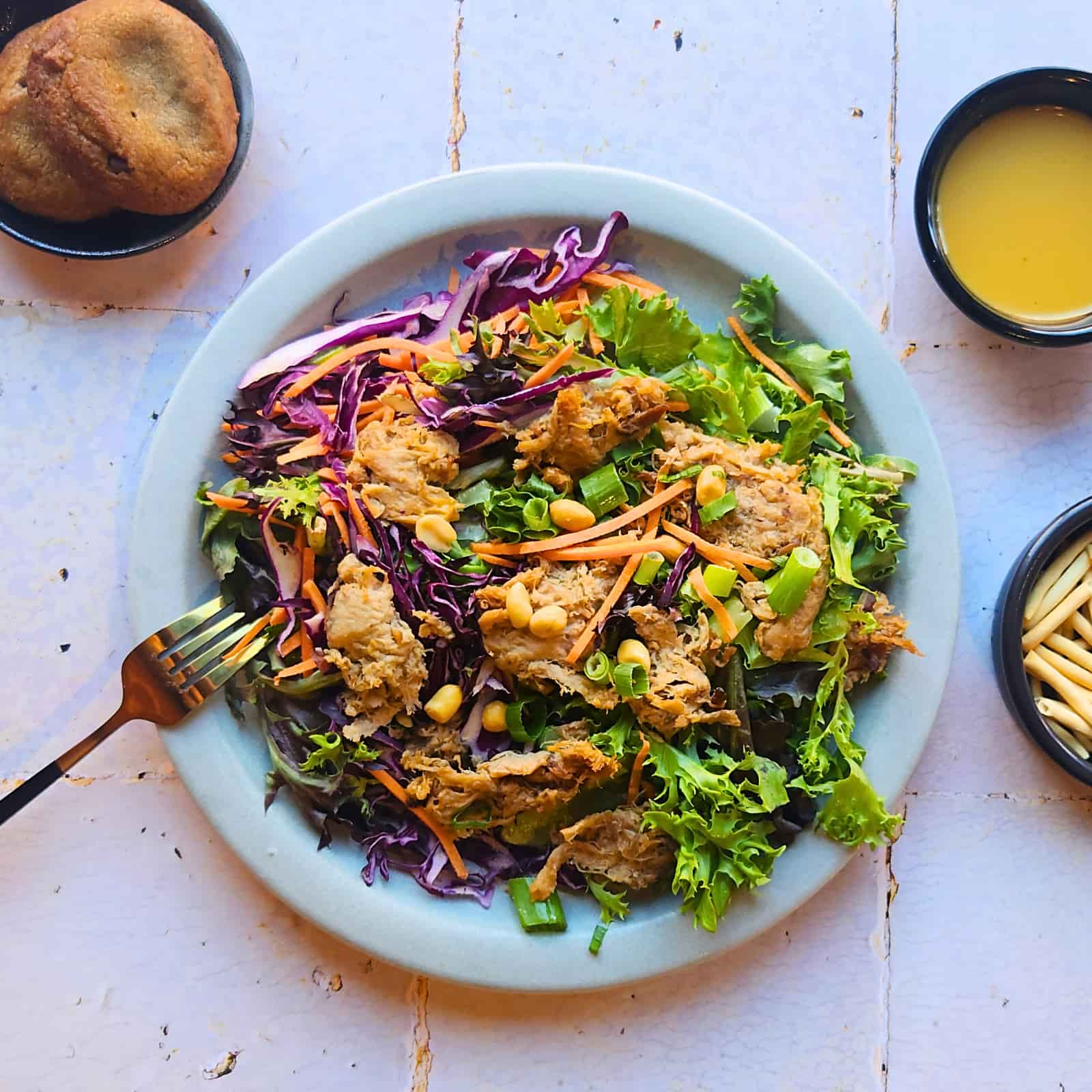 Coffret salade-repas Satay aux arachides-AvecPlaisirs Chefs Traiteurs