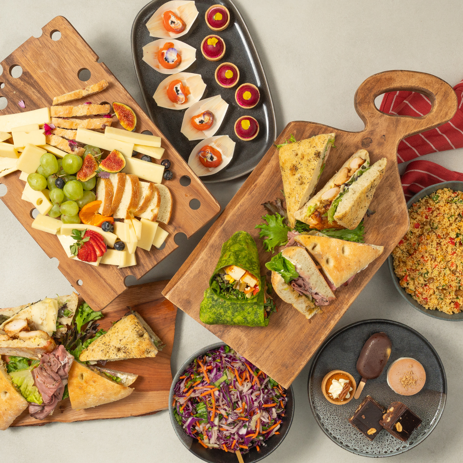 Buffet Amuse-bouche-AvecPlaisirs Chefs Traiteurs