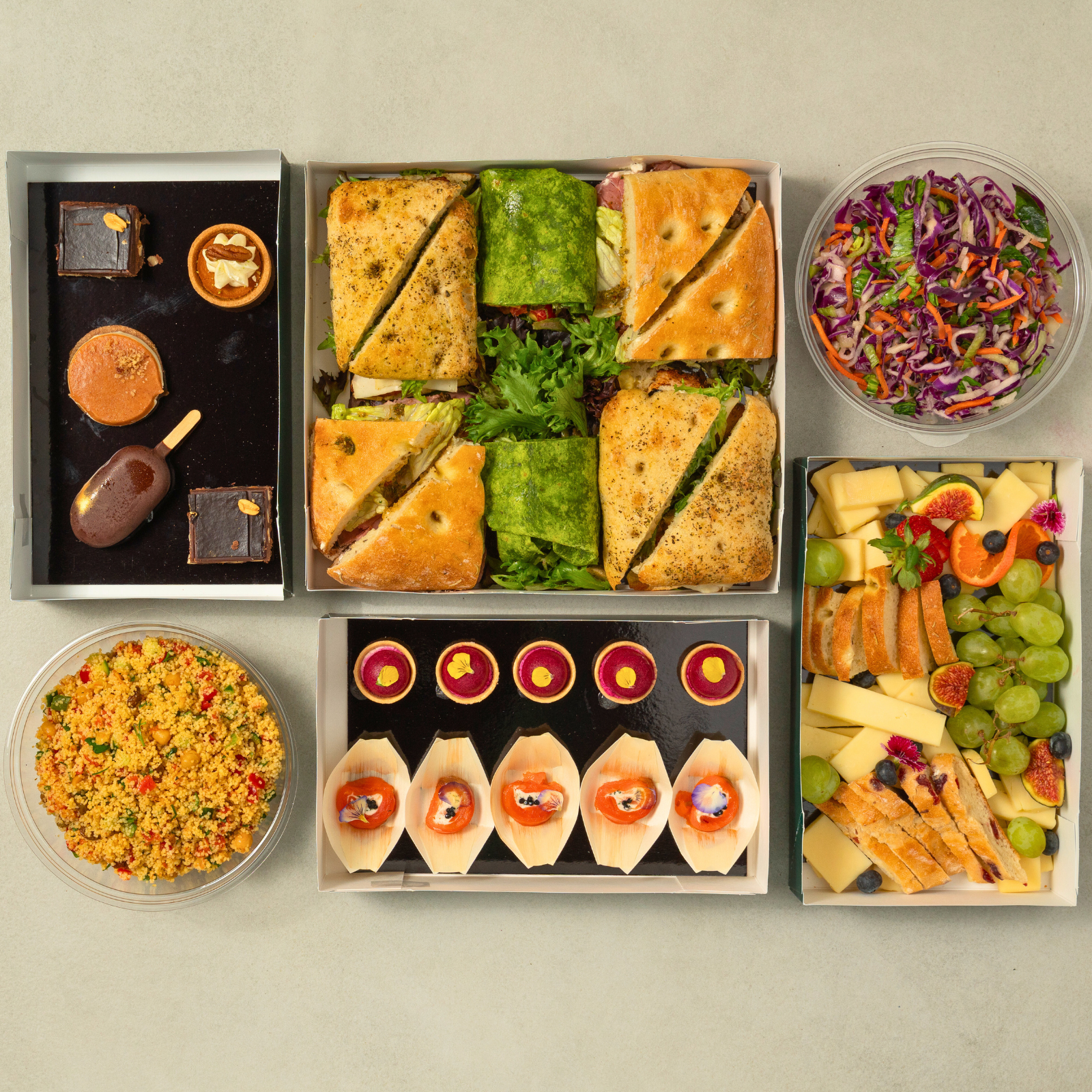 Buffet Amuse-bouche-AvecPlaisirs Chefs Traiteurs