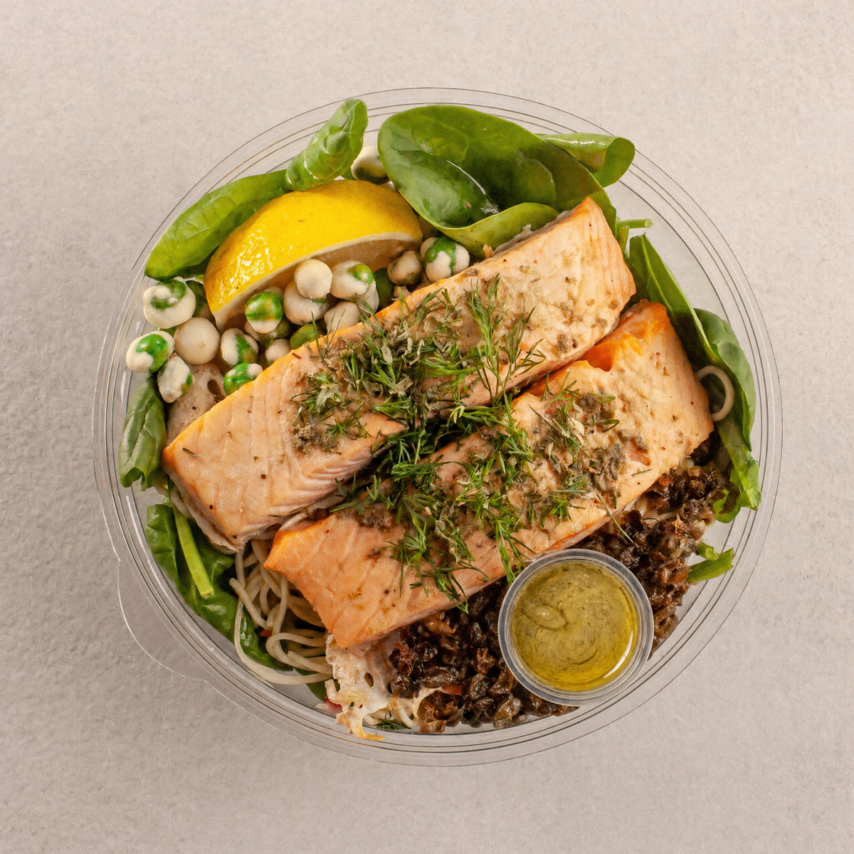 Bol-repas Saumon à la citronnelle – double protéine