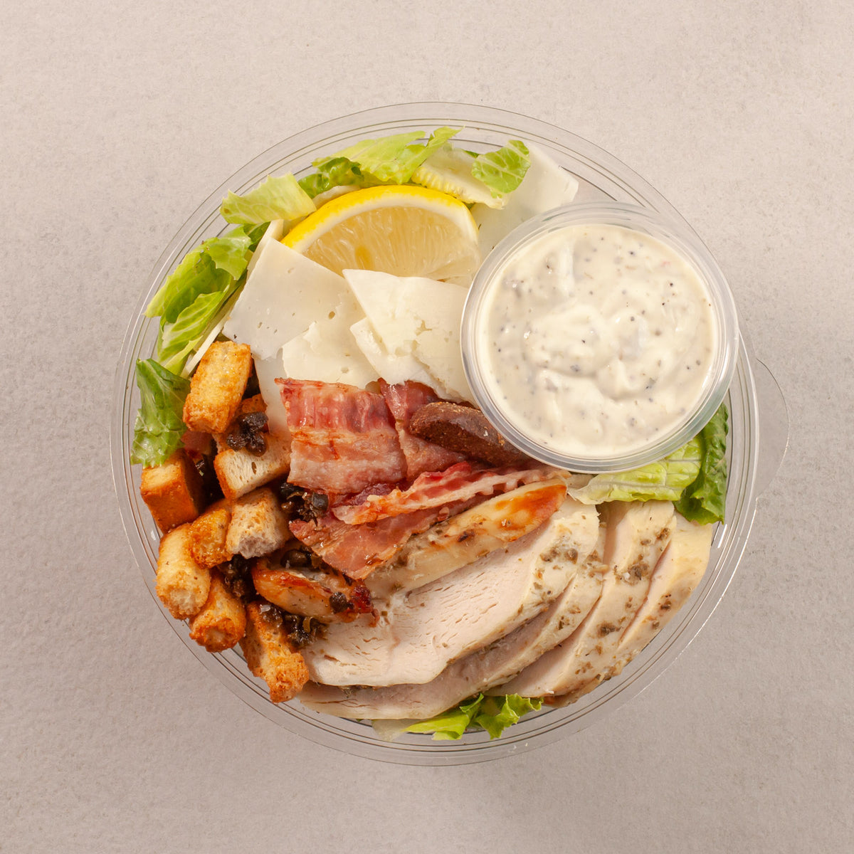 Bol-repas au poulet César – double protéine