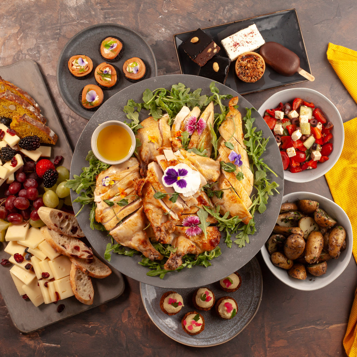 AvecPlaisirs Roasted Poultry Supreme Buffet