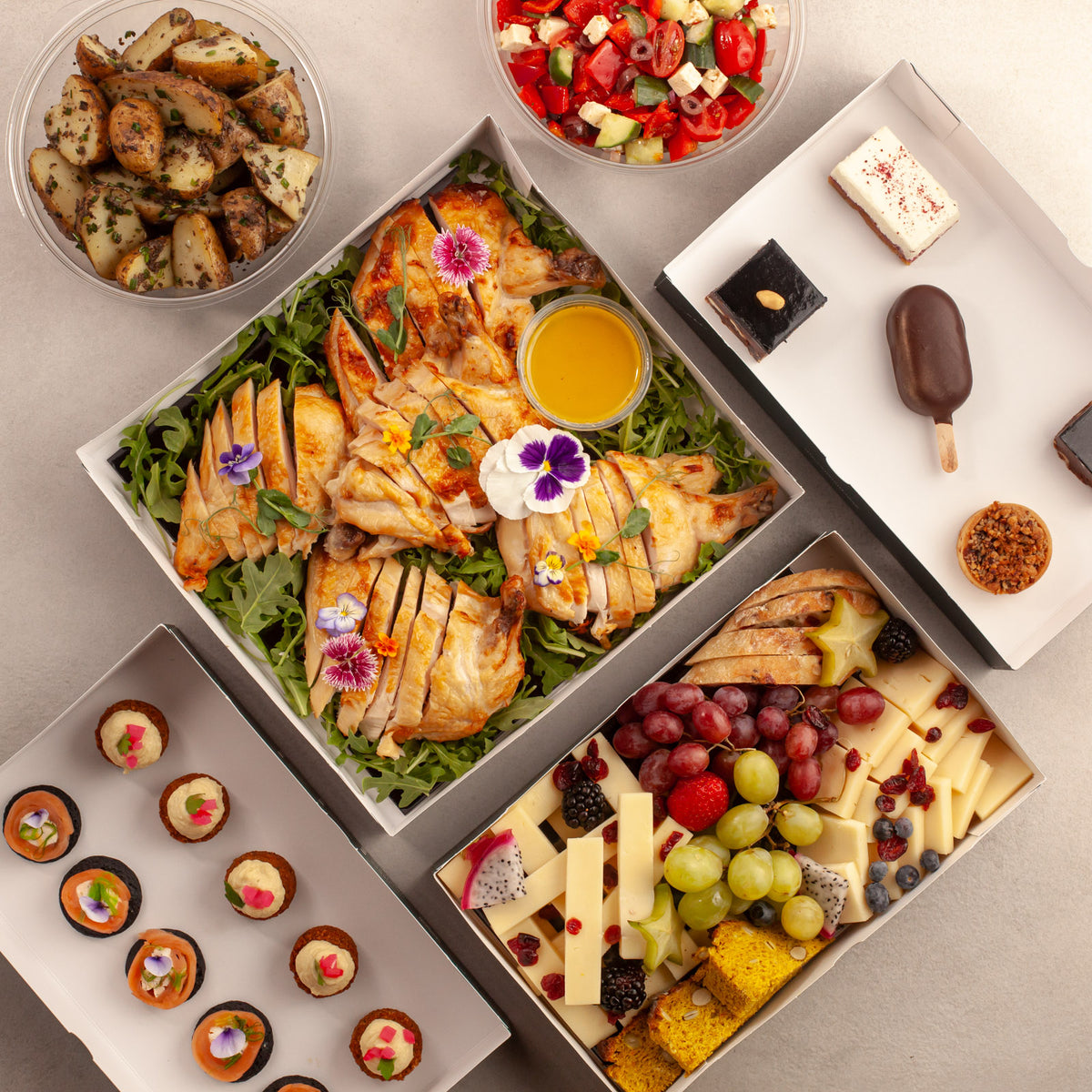 AvecPlaisirs Roasted Poultry Supreme Buffet