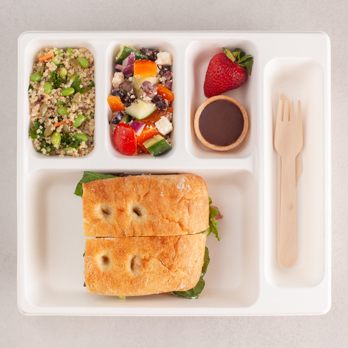 Coffret gourmand bœuf, ricotta et chimichurri