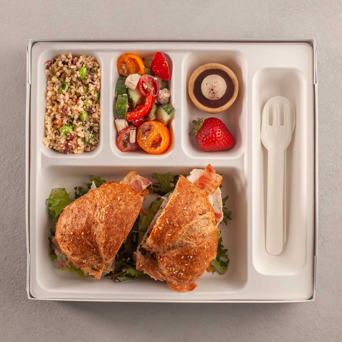 Chicken Caesar Croissant Gourmet Box