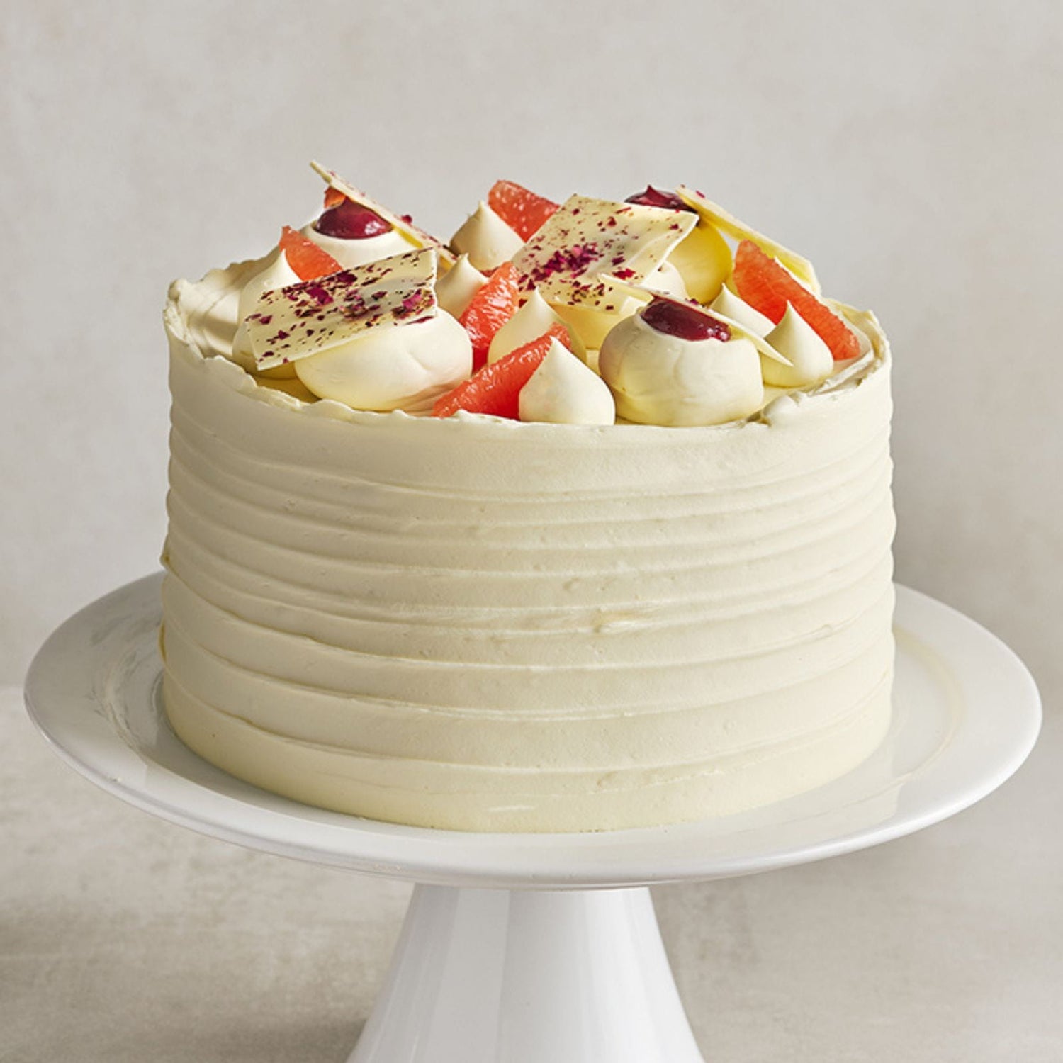 Gâteau framboisier au chocolat blanc et caramel salé - 8-10 portions-AvecPlaisirs Chefs Traiteurs