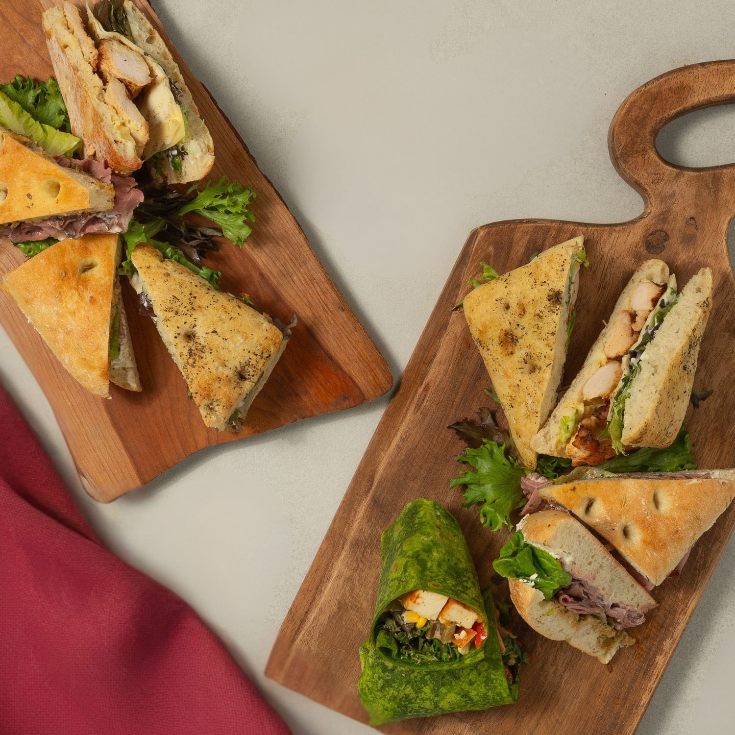 Plateau Sandwichs assortis AvecPlaisirs-AvecPlaisirs Chefs Traiteurs
