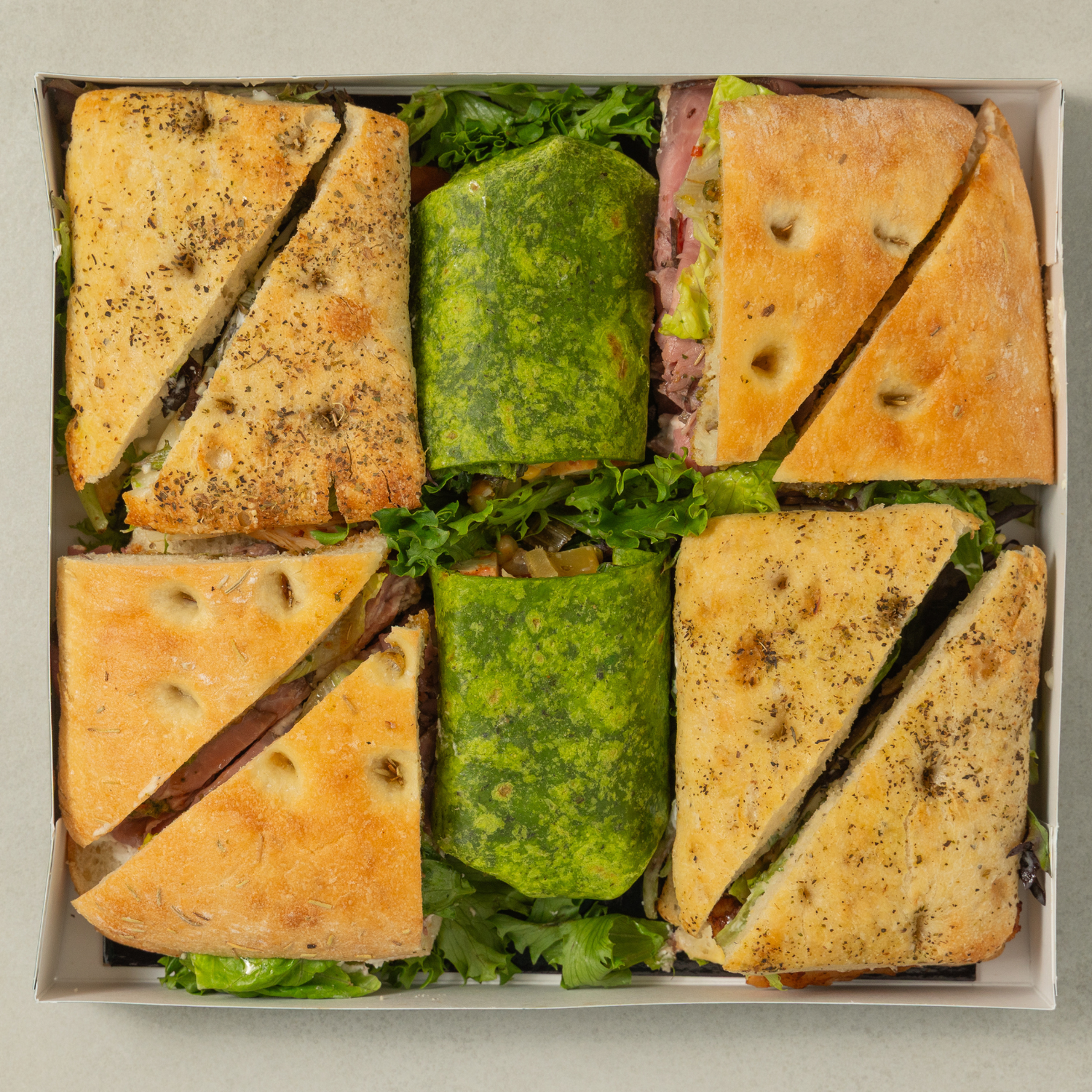 Plateau Sandwichs assortis AvecPlaisirs-AvecPlaisirs Chefs Traiteurs