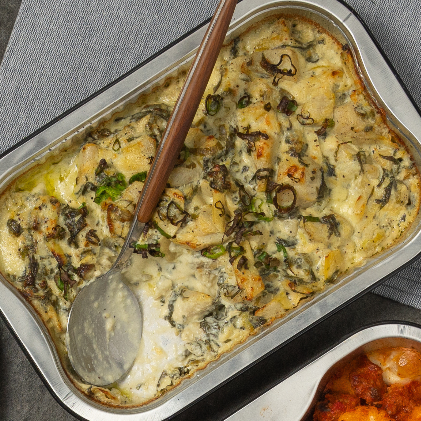 Trempette chaude aux artichauts, parmesan et épinards à réchauffer-AvecPlaisirs Chefs Traiteurs