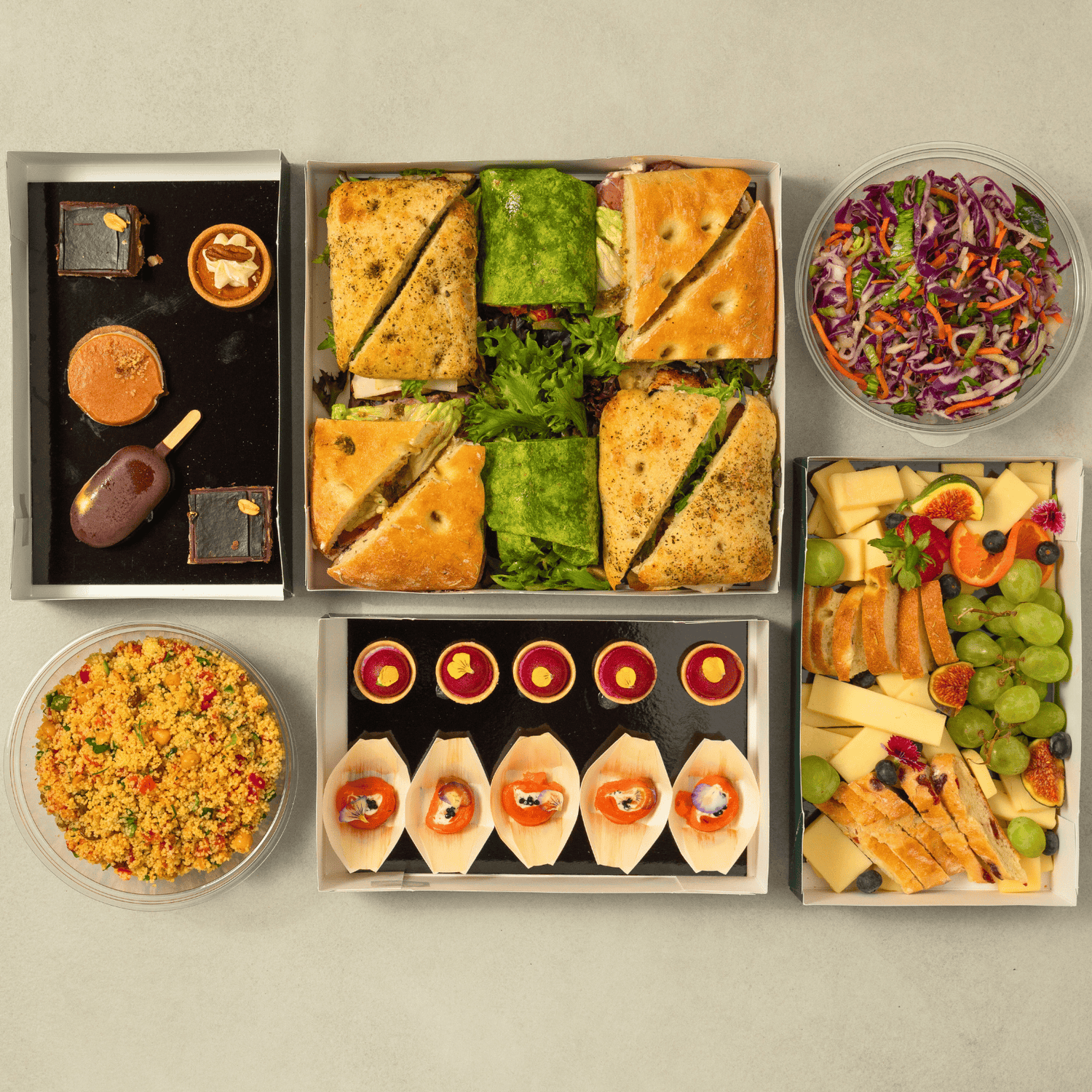 Buffet Amuse-bouche-AvecPlaisirs Chefs Traiteurs