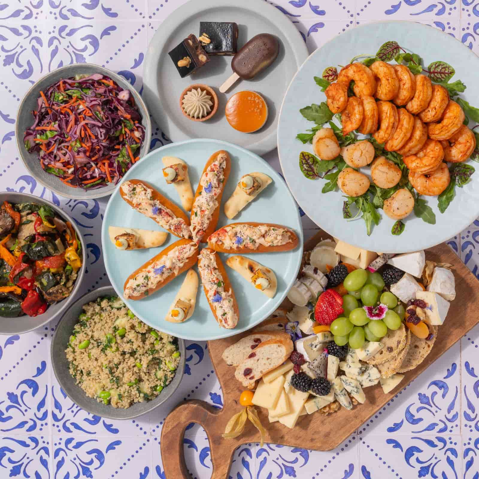 Buffet de la Mer AvecPlaisirs-AvecPlaisirs Chefs Traiteurs