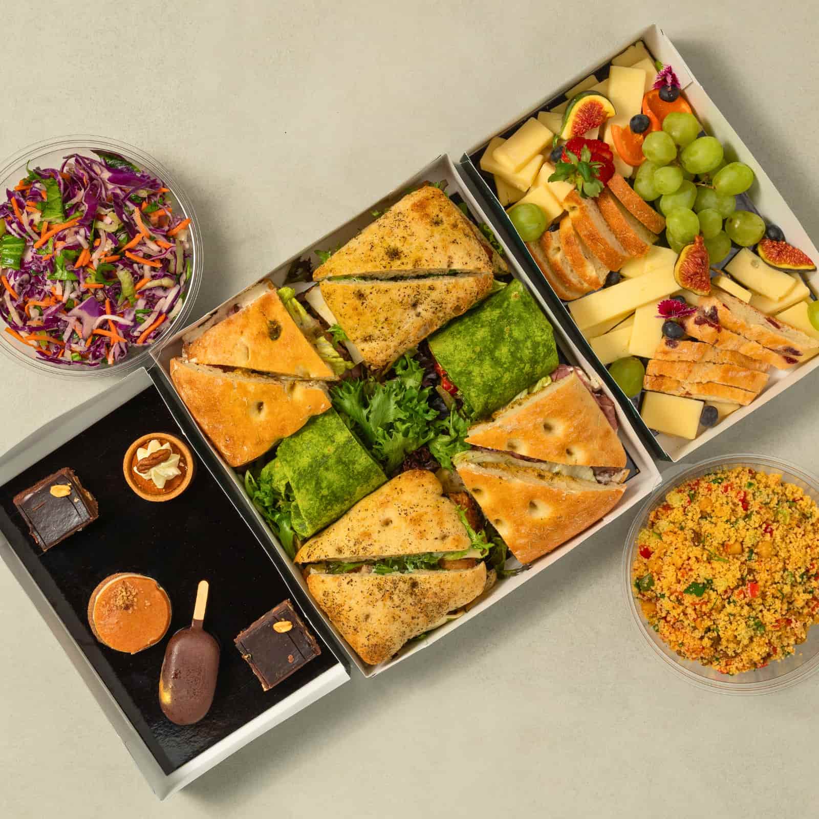 Buffet Entre collègues AvecPlaisirs-AvecPlaisirs Chefs Traiteurs