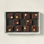 Coffret bouchées desserts - Mini brownies-AvecPlaisirs Chefs Traiteurs