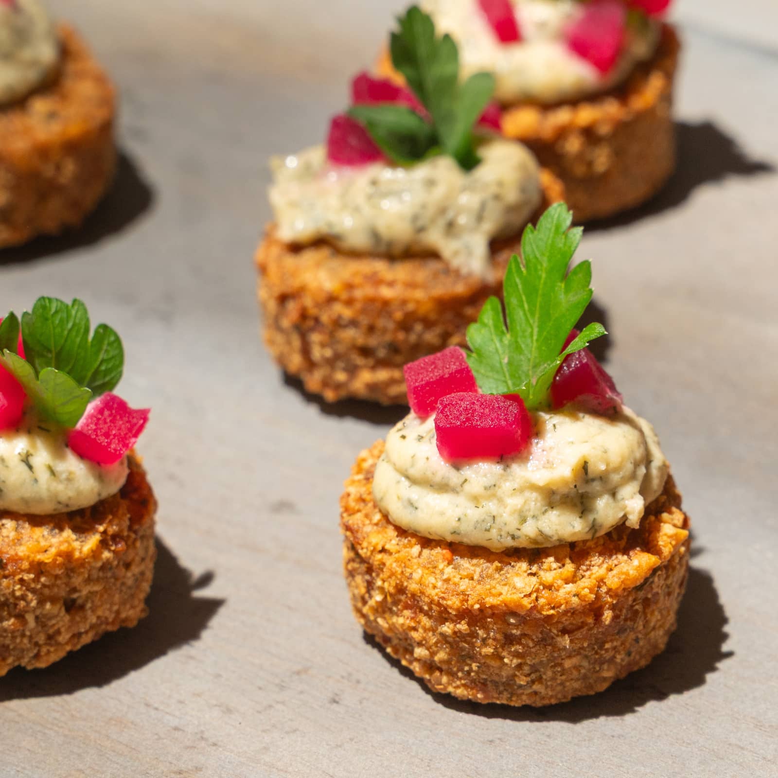 Coffret bouchées - Falafel-AvecPlaisirs Chefs Traiteurs