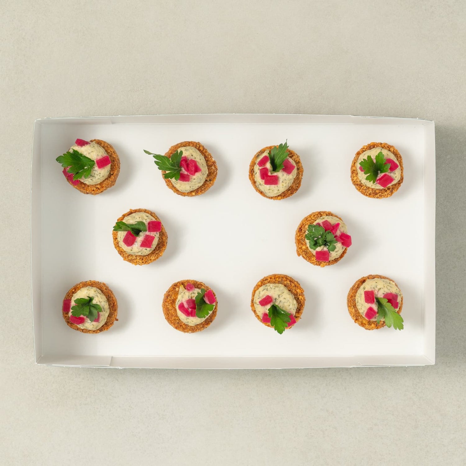 Coffret bouchées - Falafel-AvecPlaisirs Chefs Traiteurs