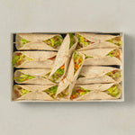 Coffret bouchées - Mini tacos de crevettes-AvecPlaisirs Chefs Traiteurs