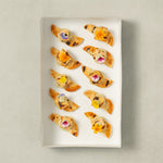 Coffret bouchées - Tofu mariné sur naan grillé-Traiteur Avec Plaisirs