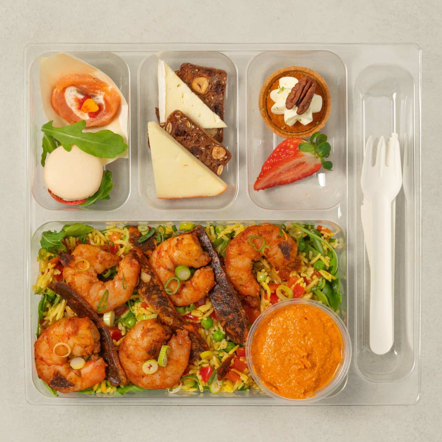 Coffret exécutif Crevettes géantes-AvecPlaisirs Chefs Traiteurs