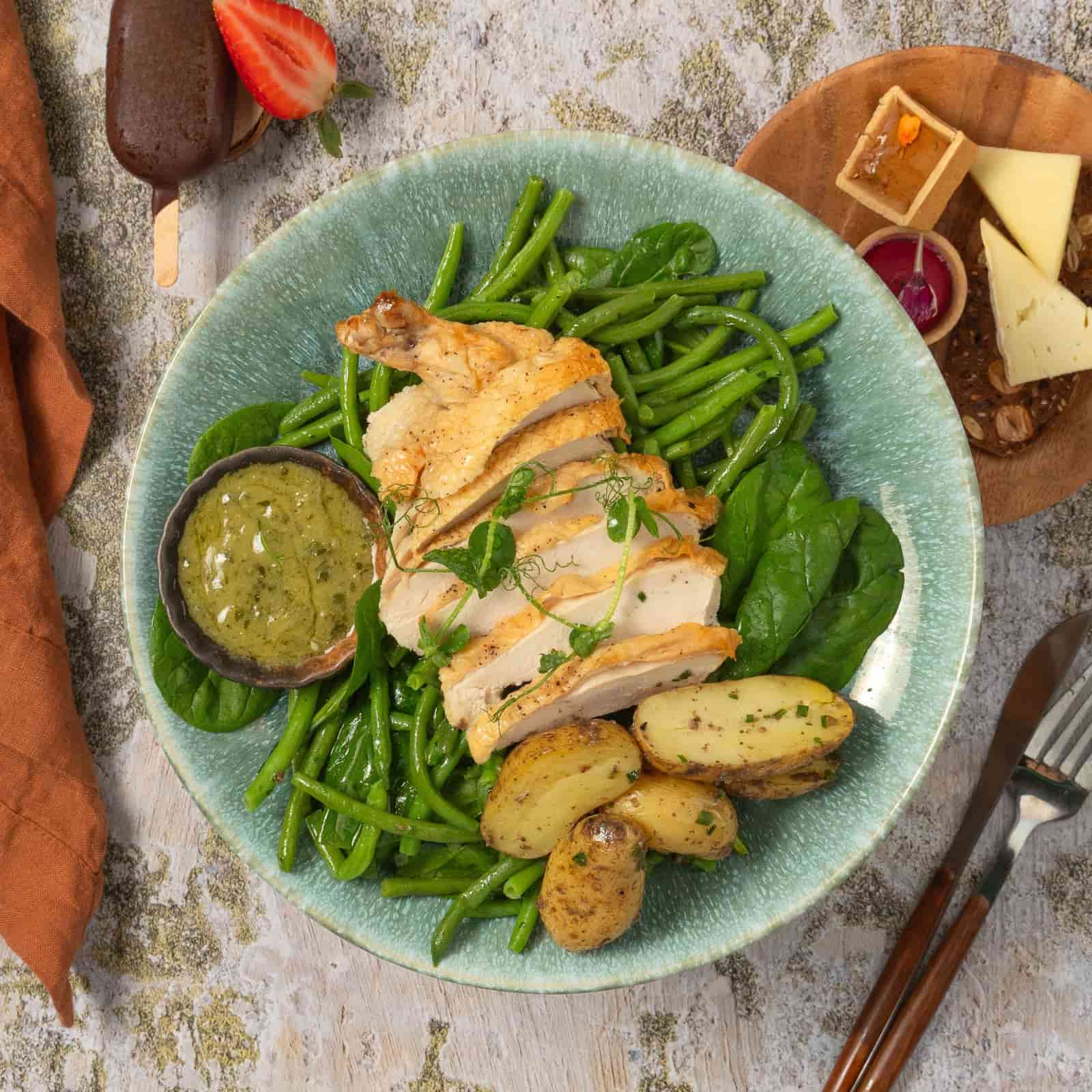 Coffret exécutif Suprême de Volaille rôti-AvecPlaisirs Chefs Traiteurs