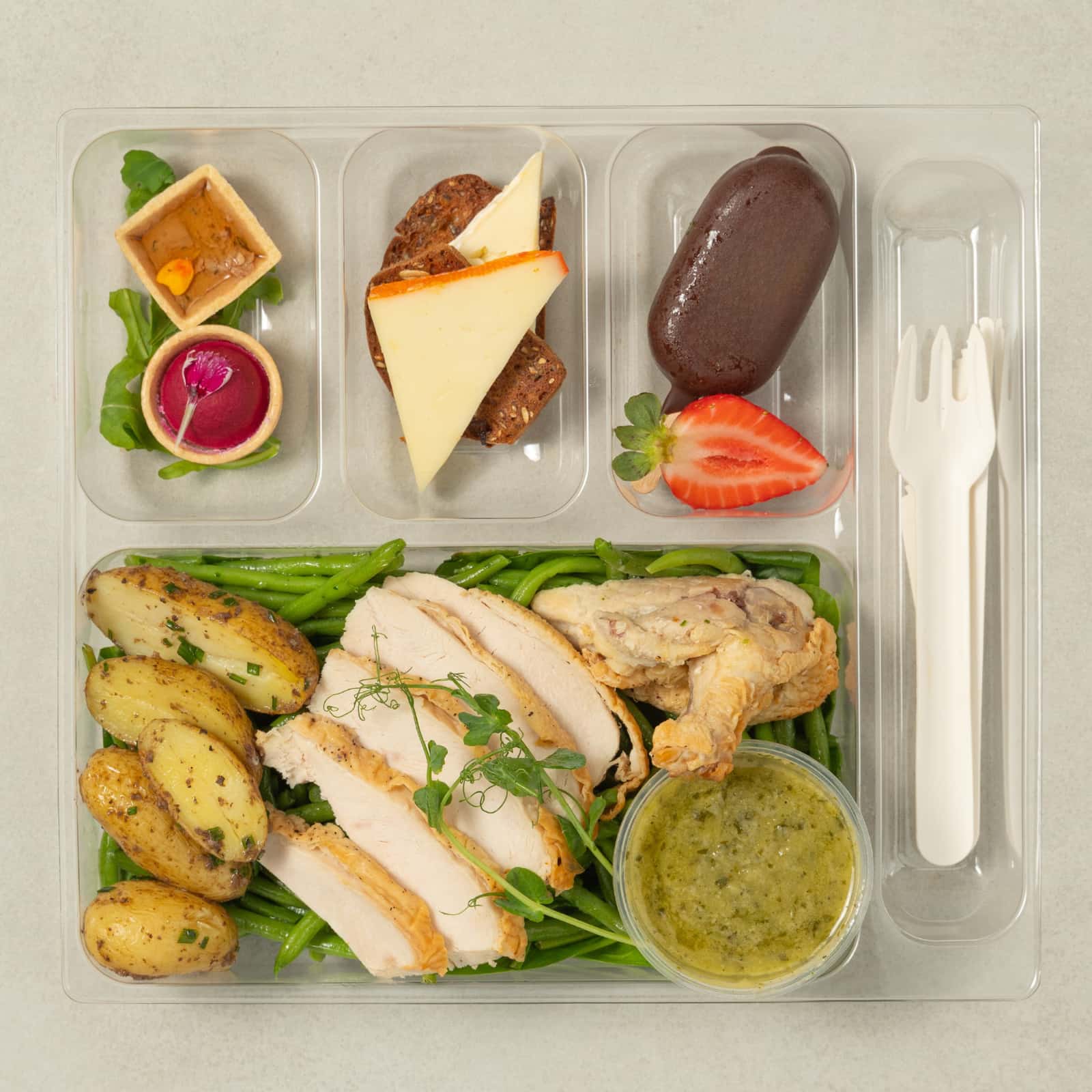 Coffret exécutif Suprême de volaille rôti-AvecPlaisirs Chefs Traiteurs