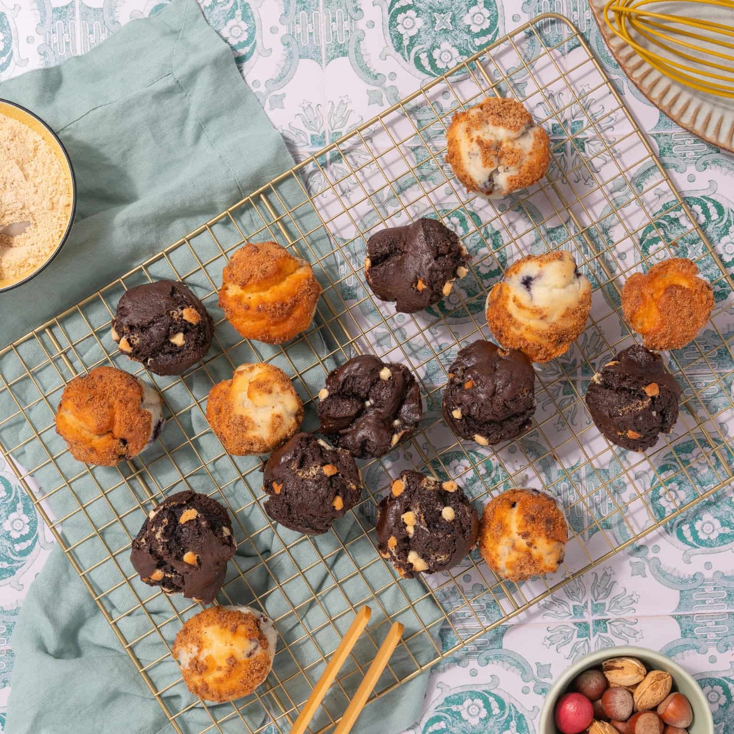 Grand plateau de muffins de saison-AvecPlaisirs Chefs Traiteurs