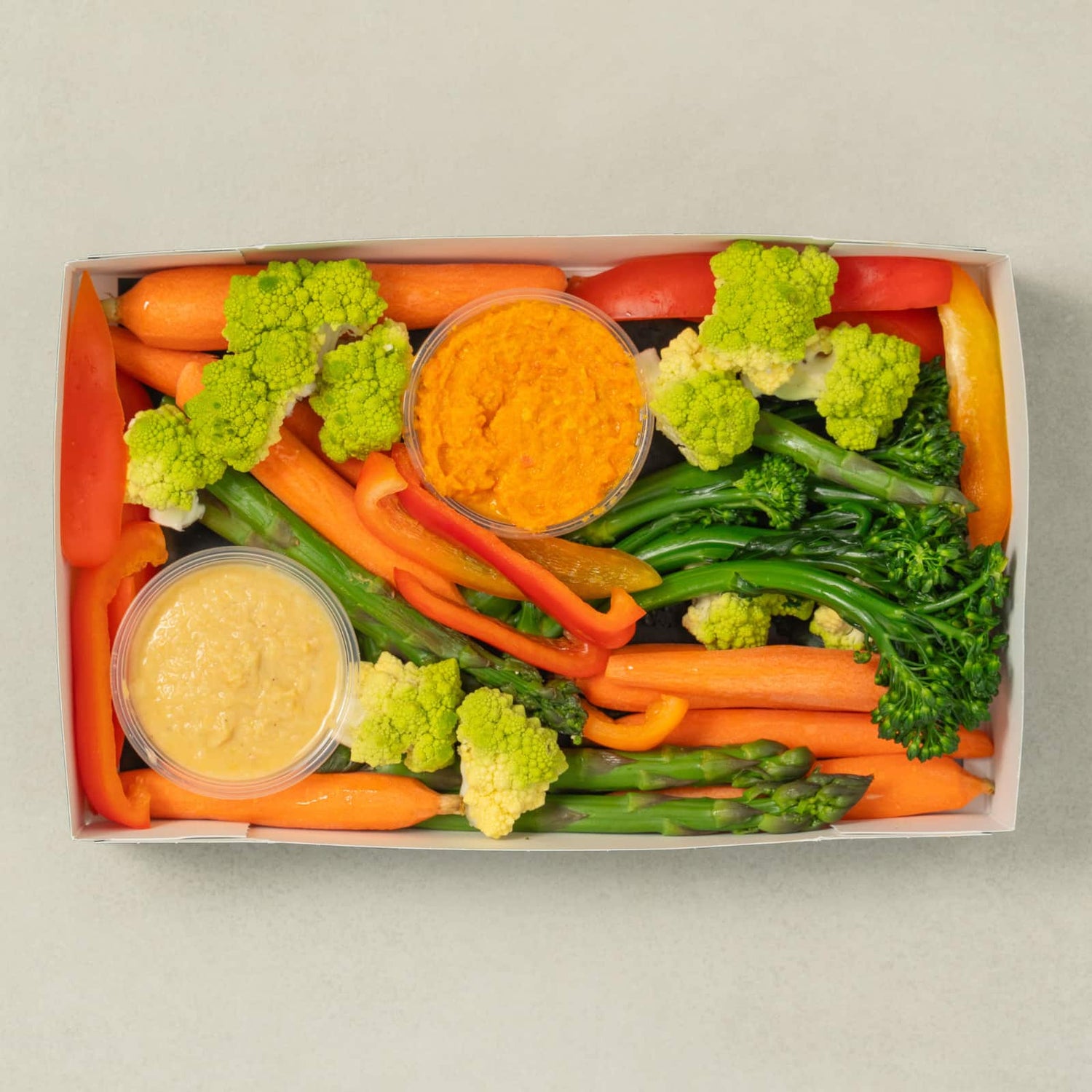 Petit plateau de Crudités et trempette maison-AvecPlaisirs Chefs Traiteurs