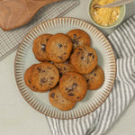 Plateau de biscuits gourmands au chocolat noir et fleurs de sel-AvecPlaisirs Chefs Traiteurs