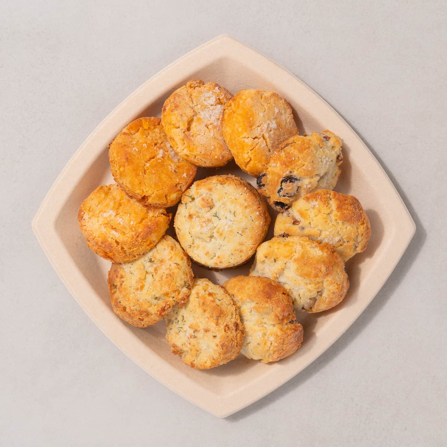 Plateau de scones salés de saison-AvecPlaisirs Chefs Traiteurs