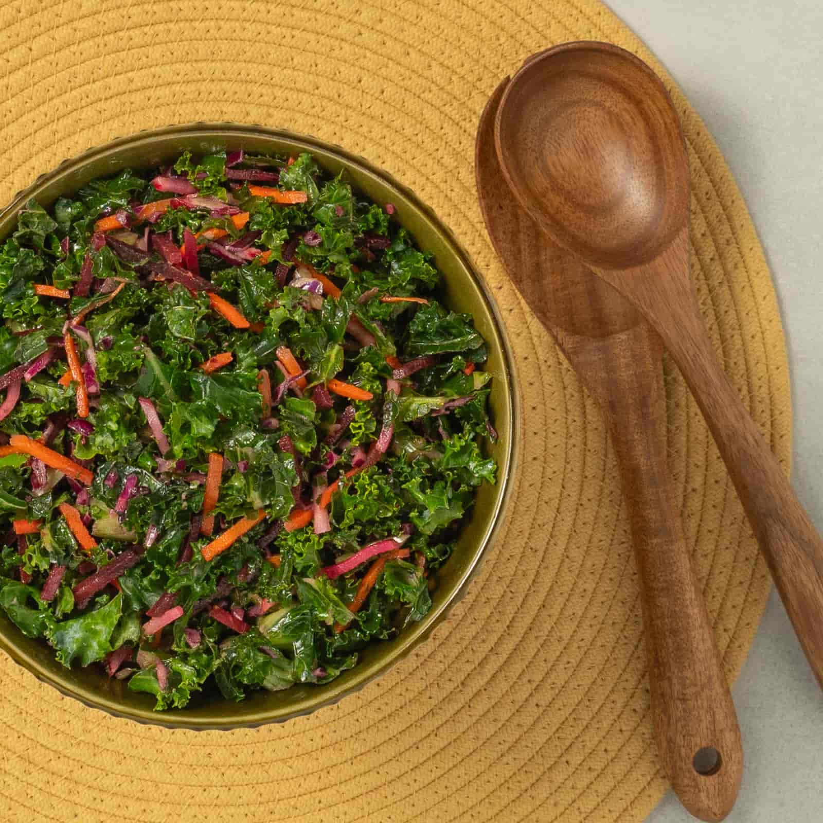 Salade de kale et carotte mixte-Traiteur Avec Plaisirs