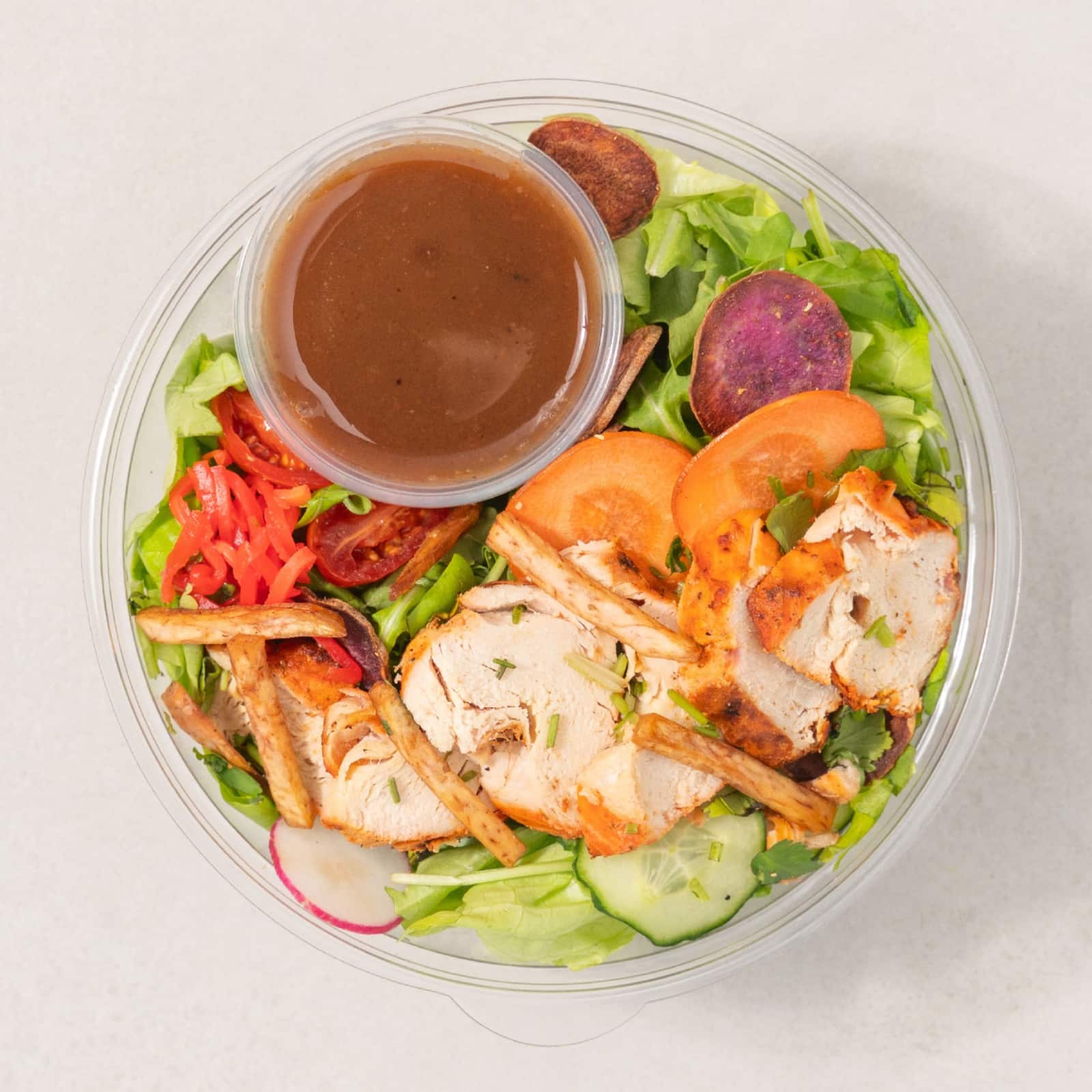 Bol-repas Salade de poulet Tikka-AvecPlaisirs Chefs Traiteurs