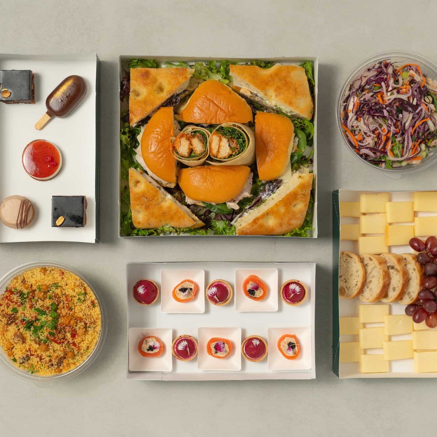 Buffet Amuse-bouche-Traiteur Avec Plaisirs