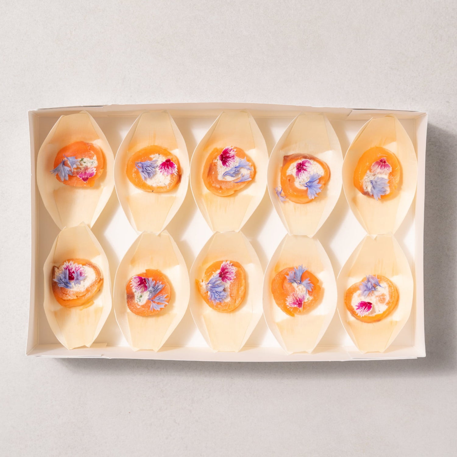 Cocktail Bites - Gravlax salmon roulade