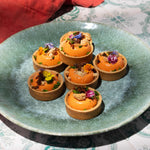 Coffret bouchées - Tartelette chorizo, poivrons, feta-AvecPlaisirs Chefs Traiteurs