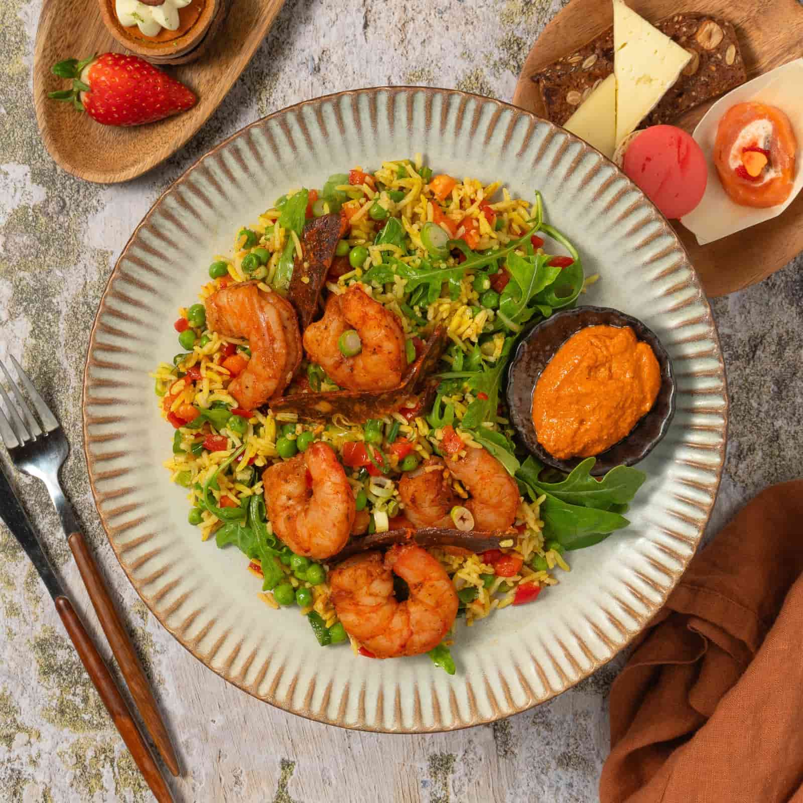 Coffret exécutif Crevettes géantes-AvecPlaisirs Chefs Traiteurs