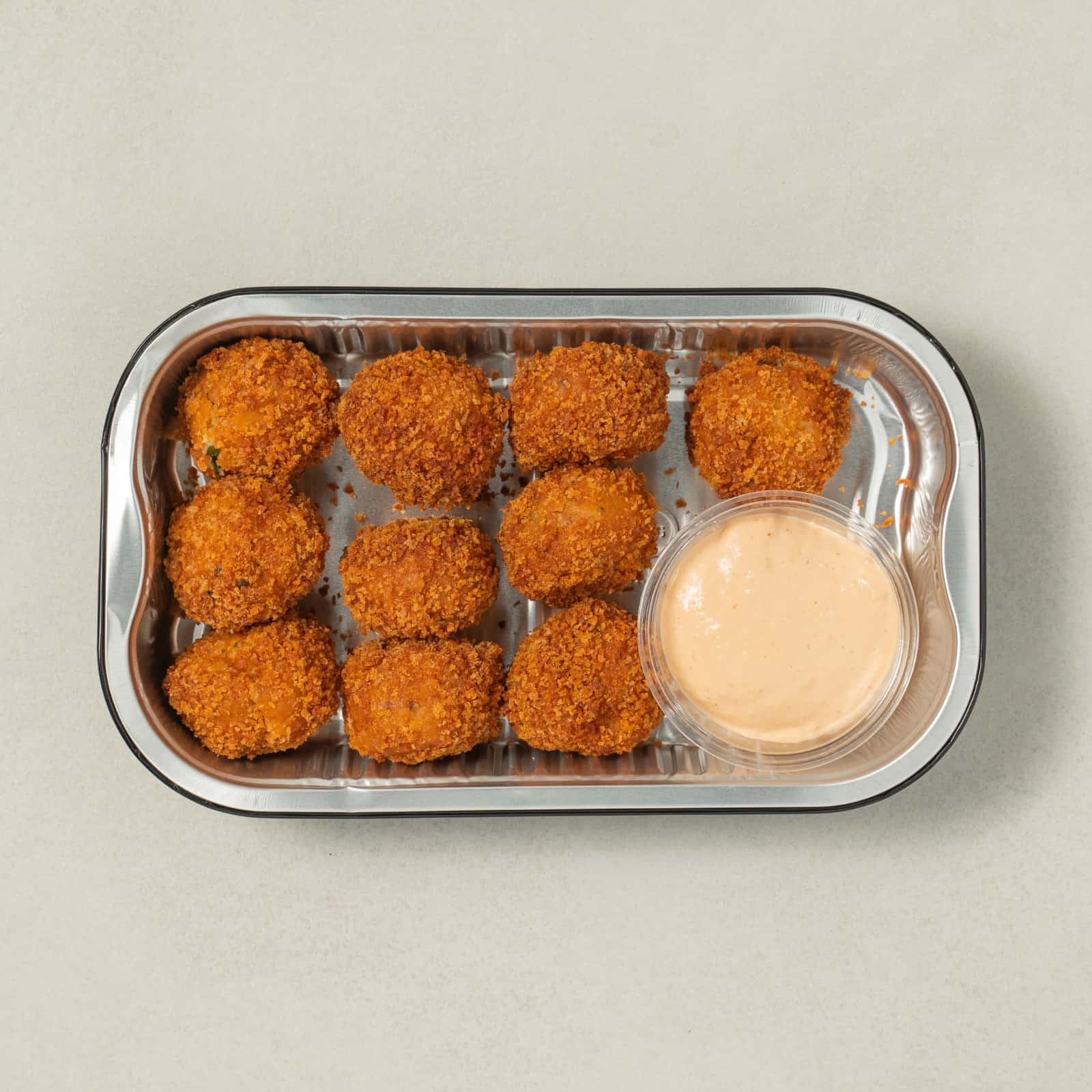 Coffret bouchées - Crab cake, mayo épicée-Traiteur Avec Plaisirs