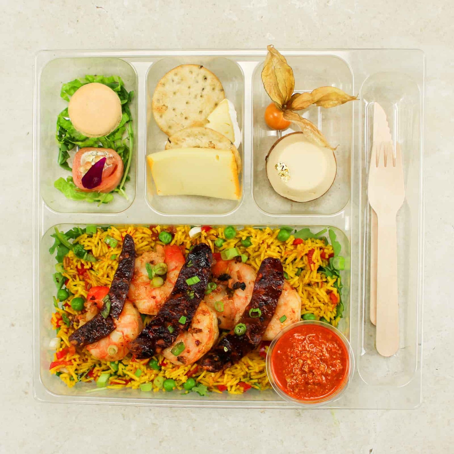 Coffret exécutif Crevettes géantes-Traiteur Avec Plaisirs