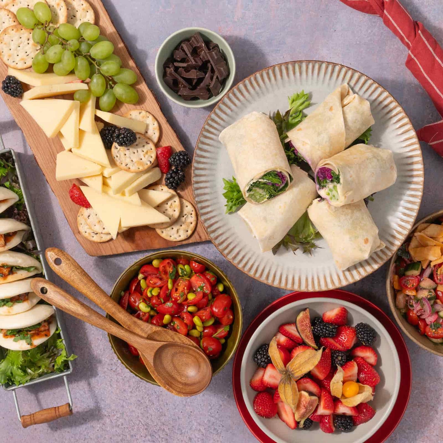 Buffet Énergie Isabelle Huot-AvecPlaisirs Chefs Traiteurs