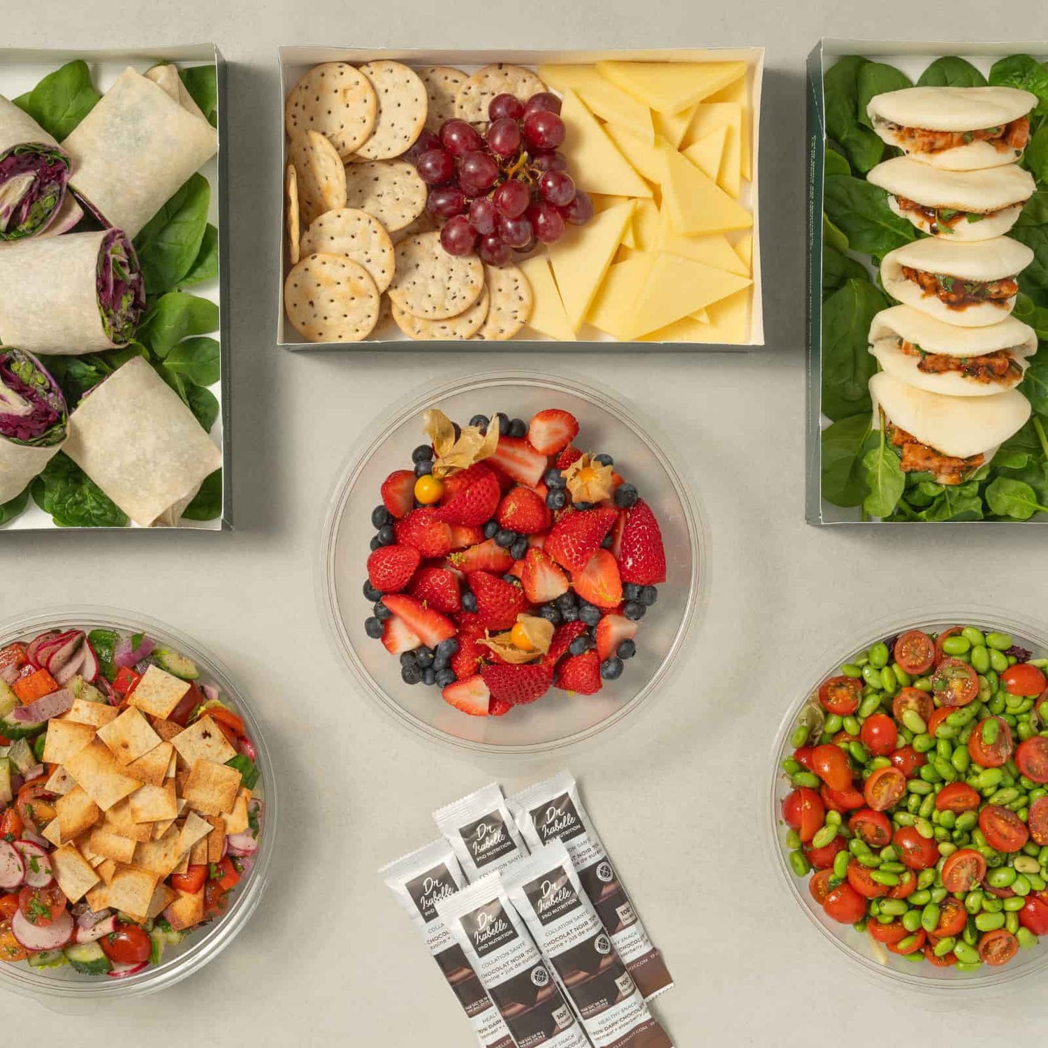 Buffet Énergie Isabelle Huot-Traiteur Avec Plaisirs