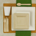 Kit de couverts pour repas avec verre-Traiteur Avec Plaisirs