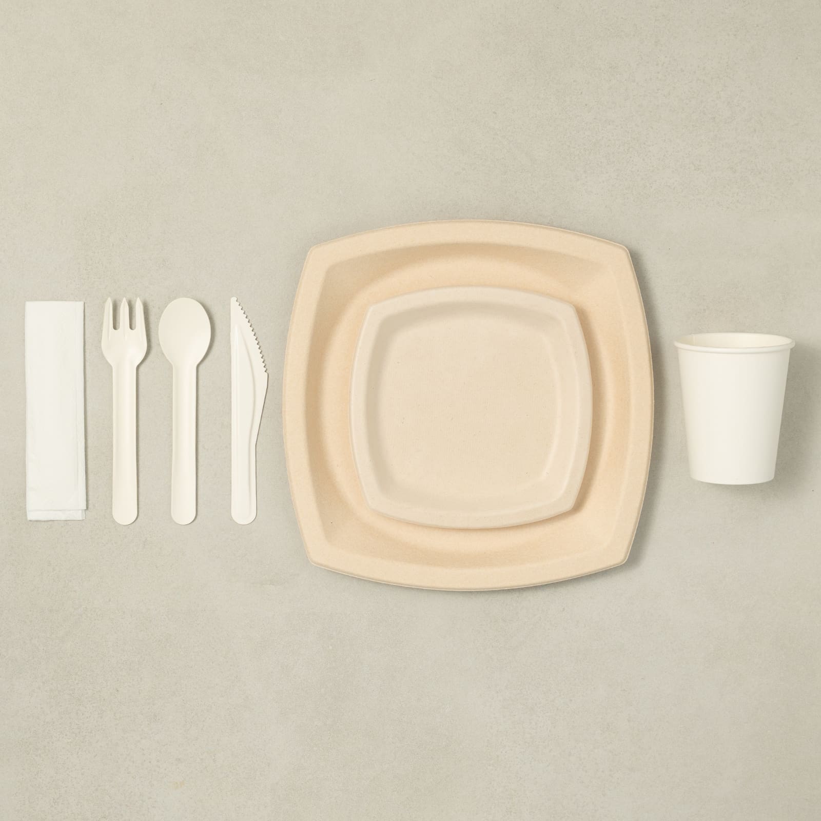 Kit de couverts pour repas avec verre-AvecPlaisirs Chefs Traiteurs