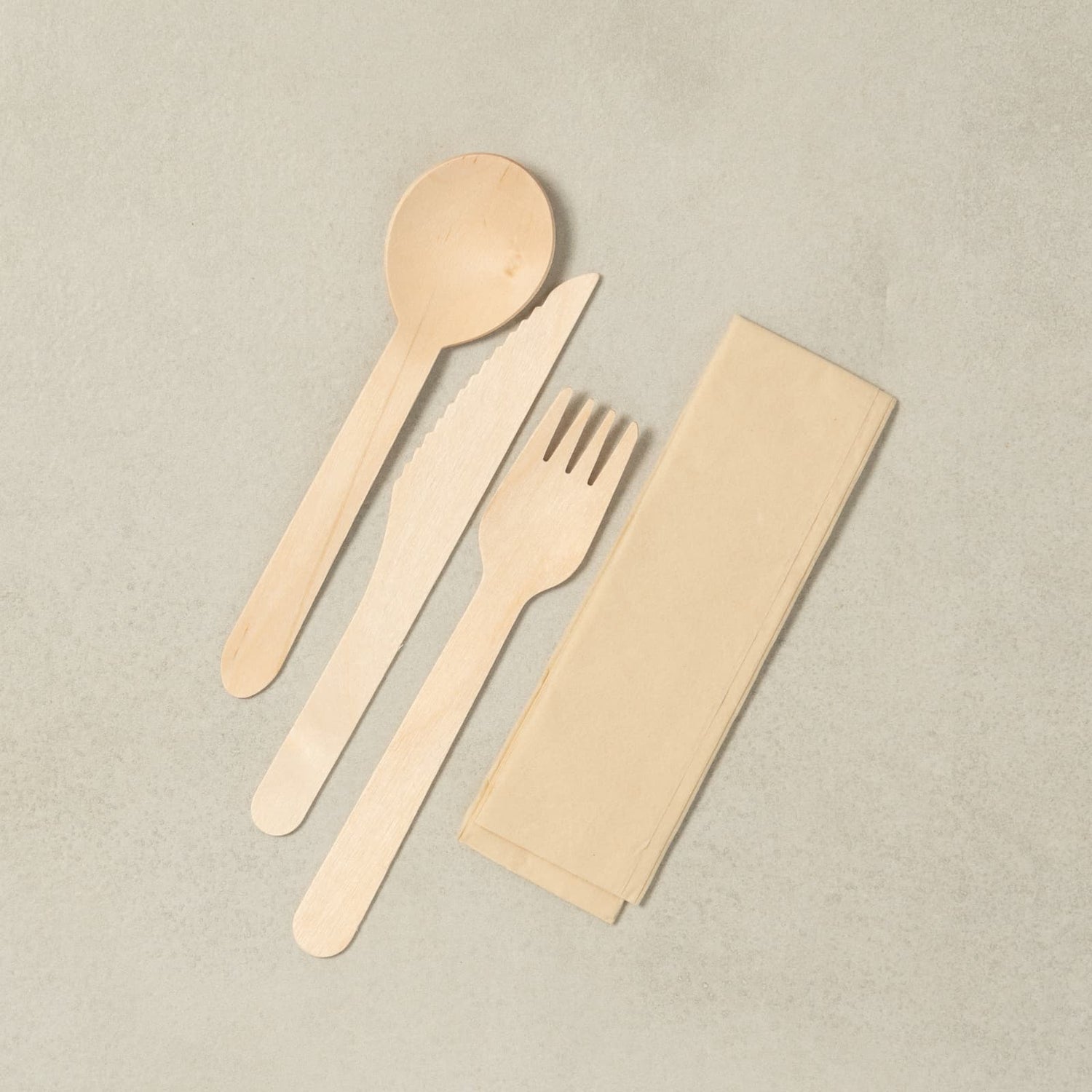 Kit ustensiles compostables en bois-AvecPlaisirs Chefs Traiteurs