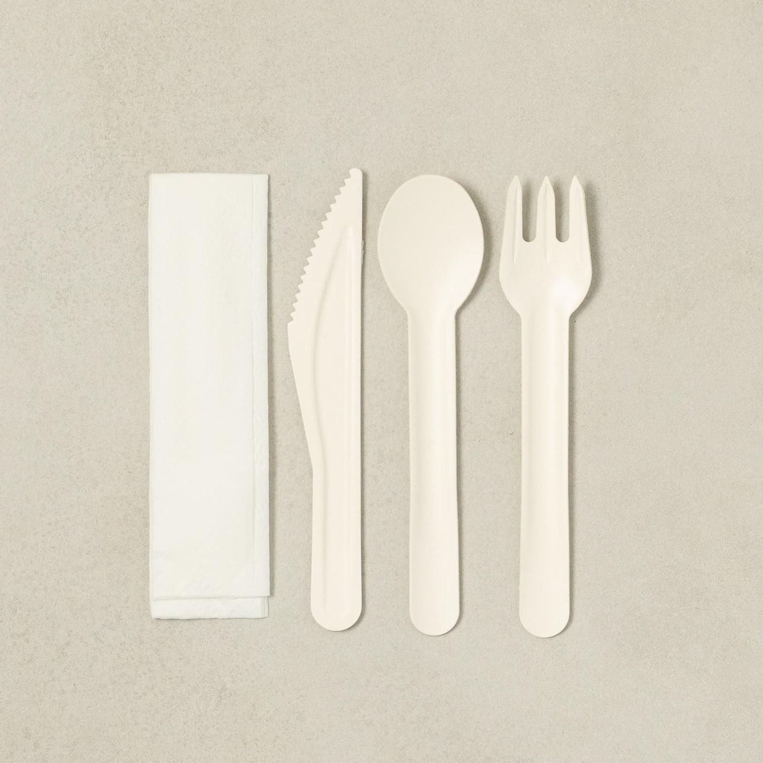 Kit ustensiles compostables en papier-AvecPlaisirs Chefs Traiteurs