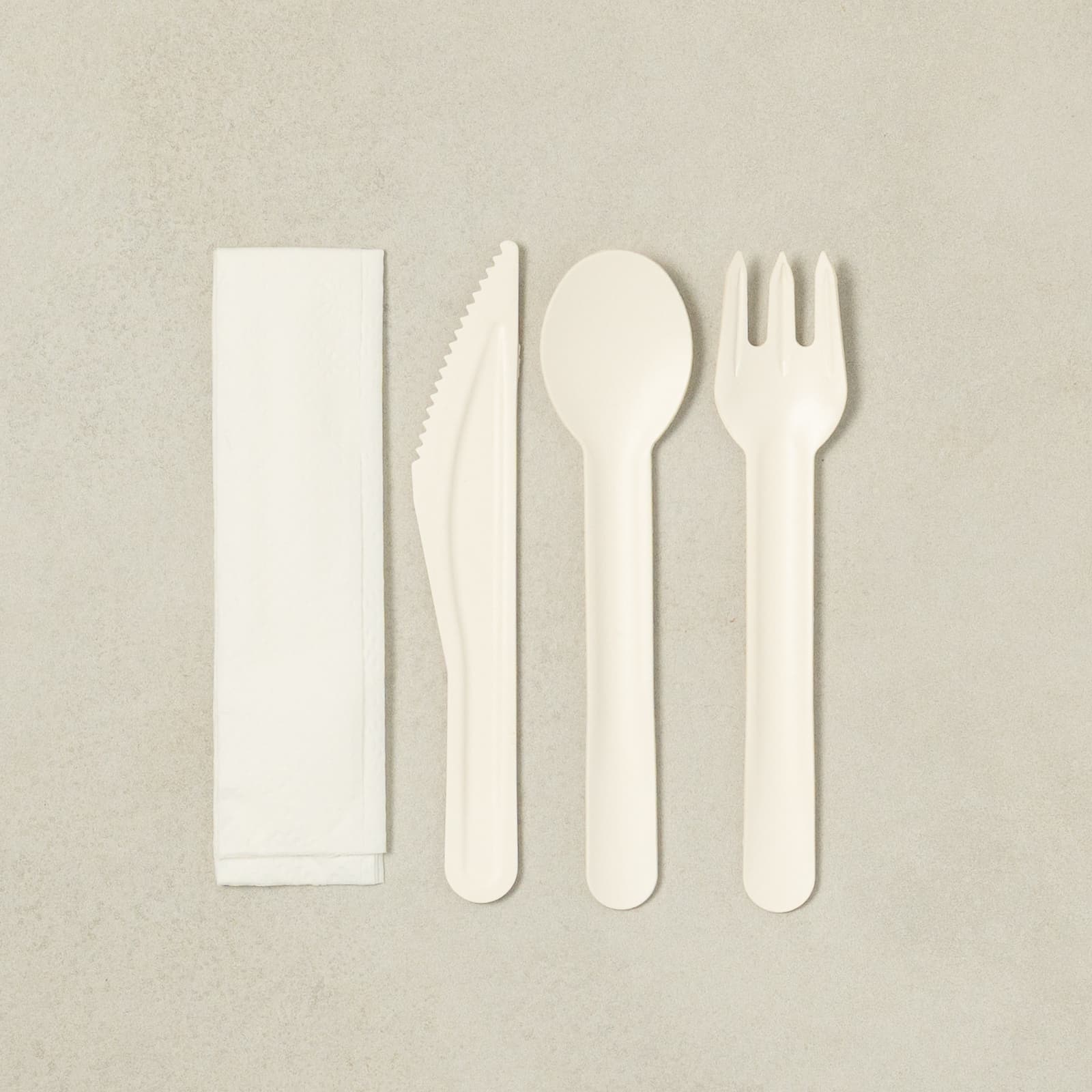 Kit ustensiles compostables en papier-AvecPlaisirs Chefs Traiteurs