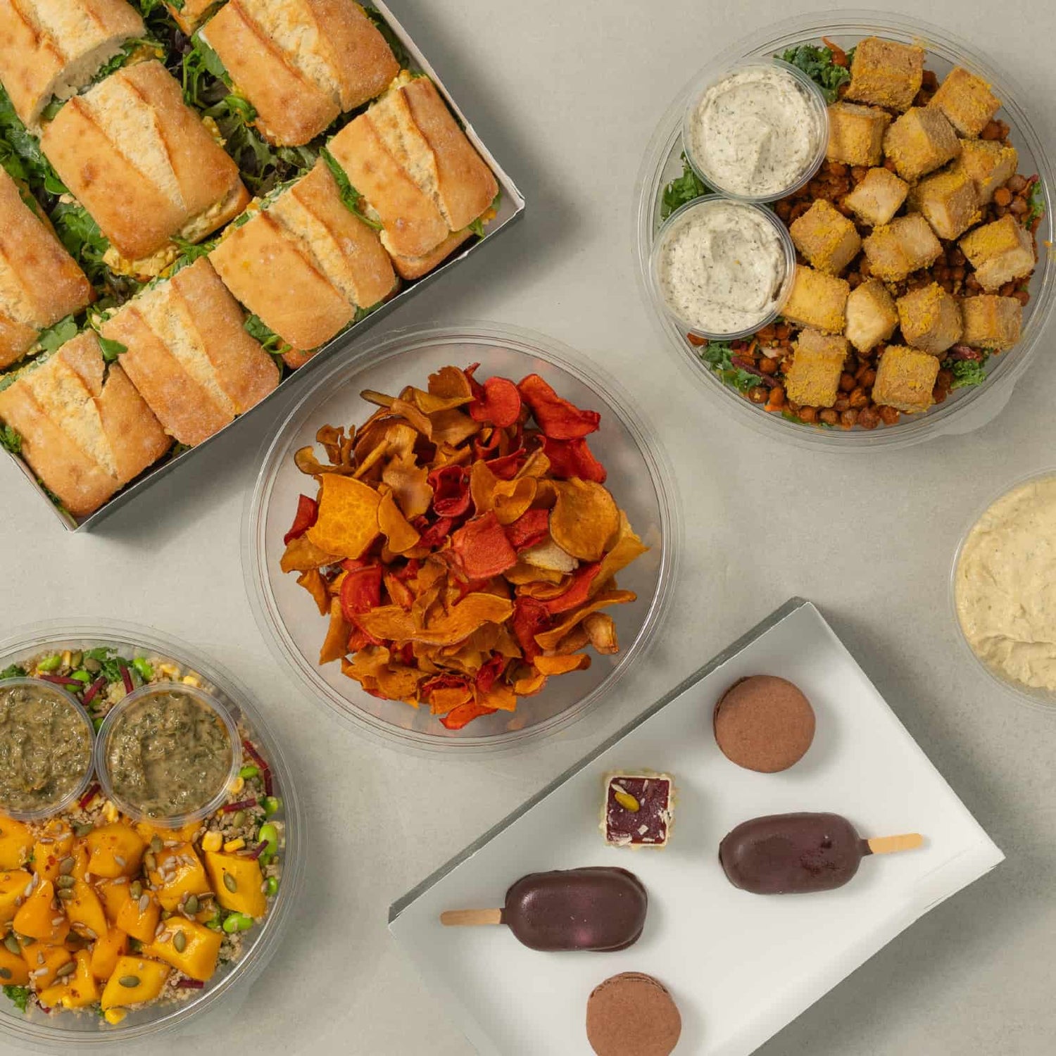 Buffet AvecLoounie-AvecPlaisirs Chefs Traiteurs