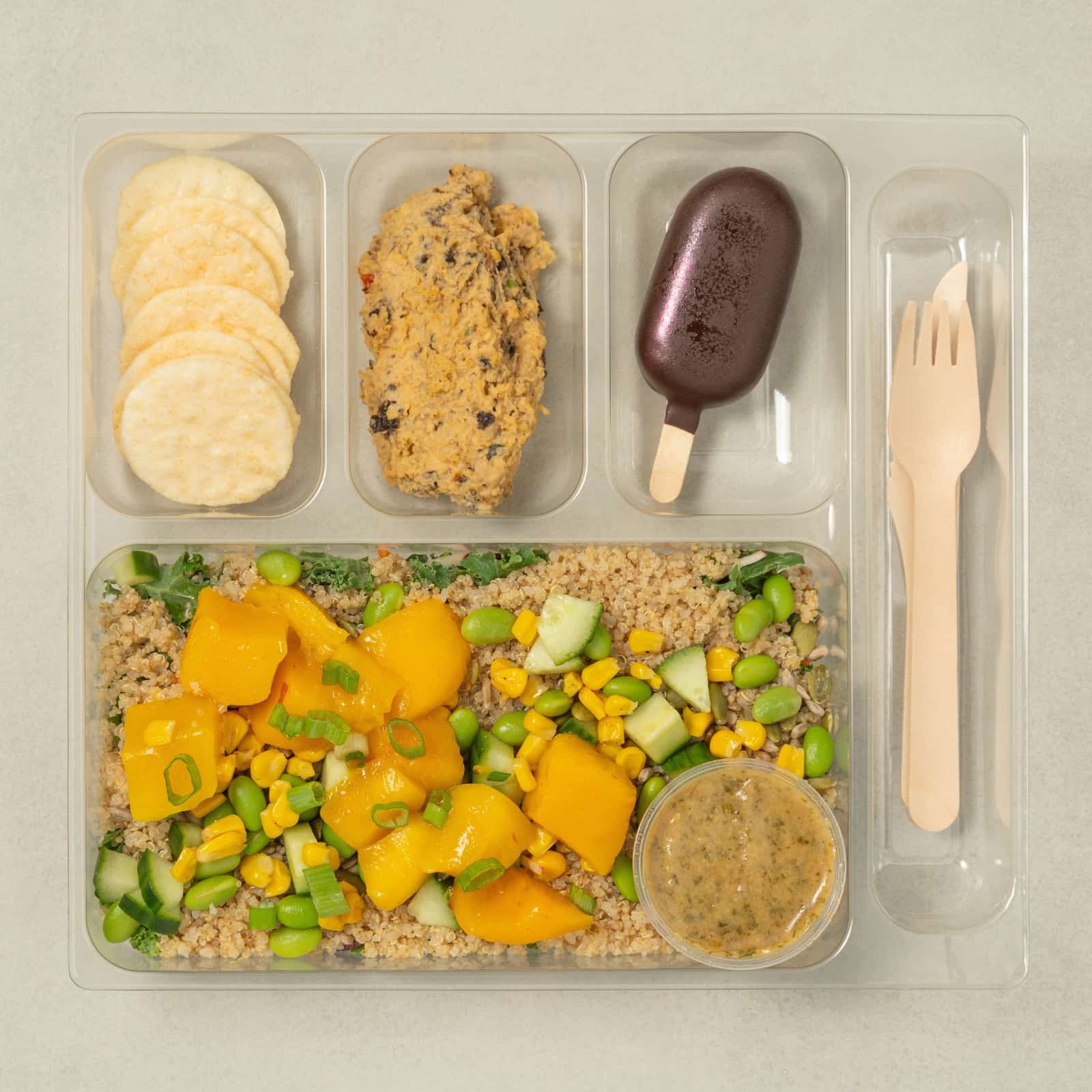 Coffret salade-repas Croquante quinoa-AvecPlaisirs Chefs Traiteurs