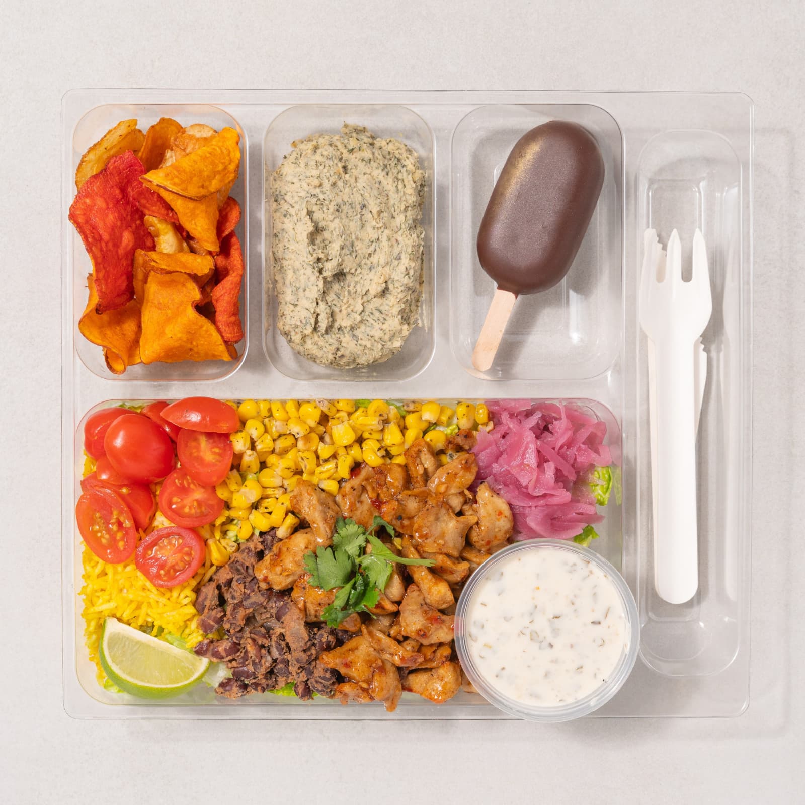 Coffret salade-repas Tex-mex-AvecPlaisirs Chefs Traiteurs