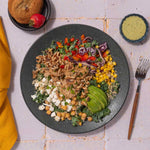 Coffret salade-repas bombe de protéines et poulet végétal-AvecPlaisirs Chefs Traiteurs